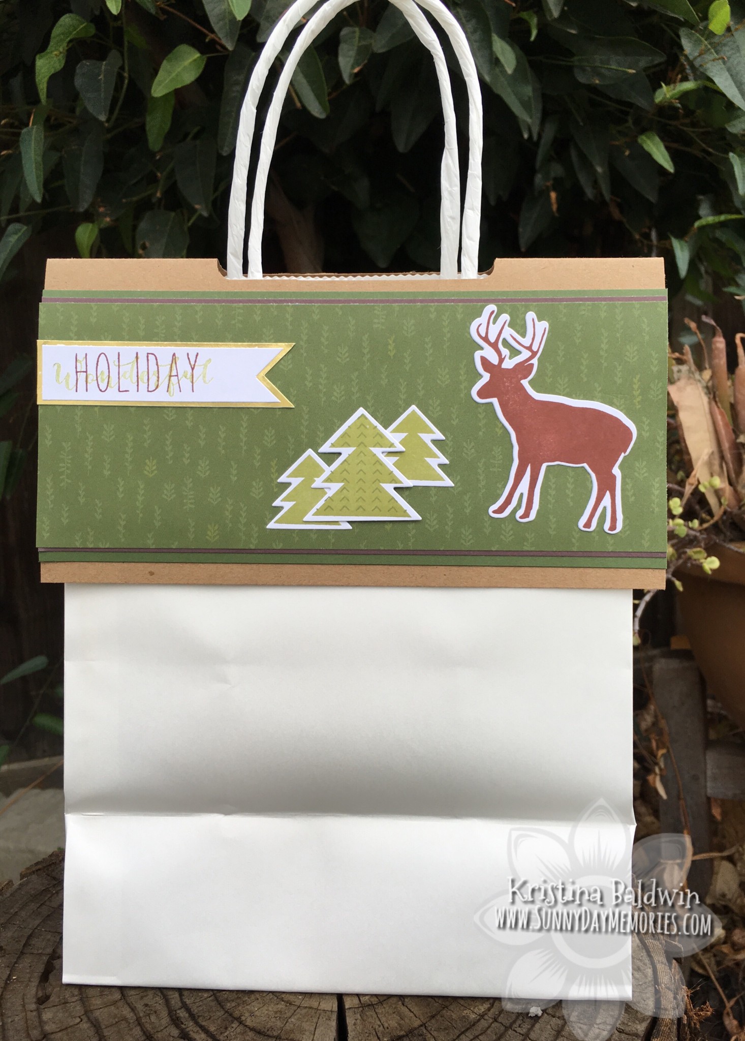Holiday Bag Topper