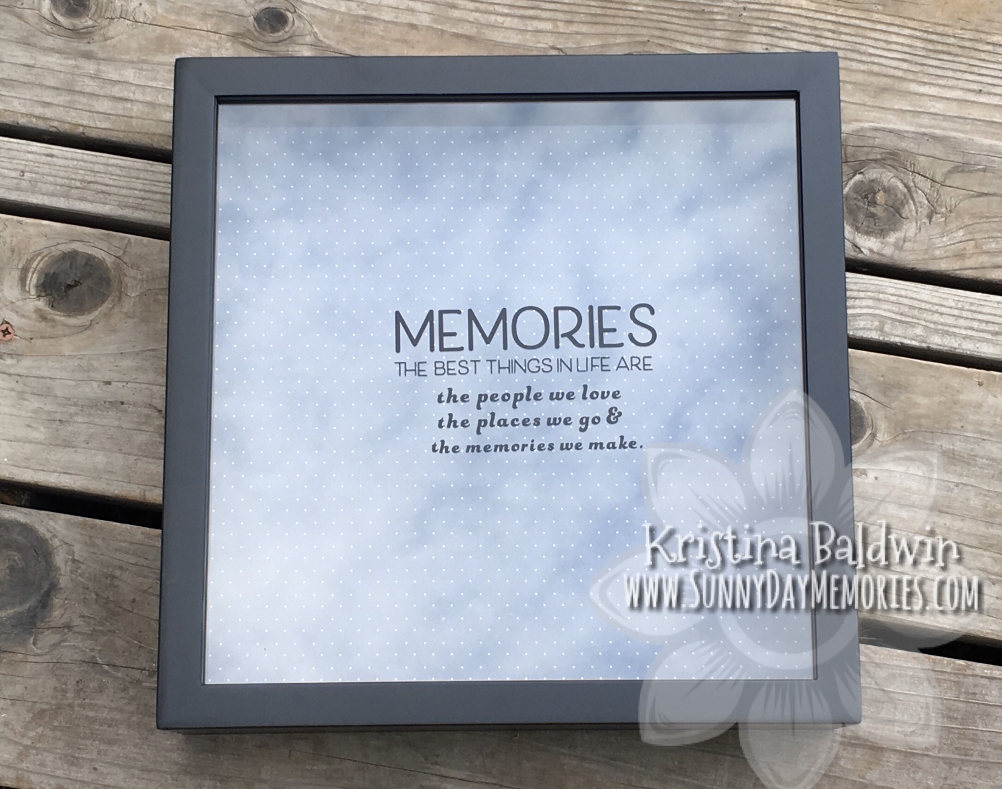 Memory Shadowbox