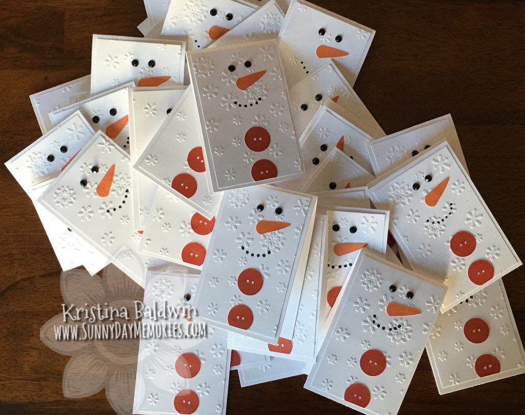 Snowman Cards