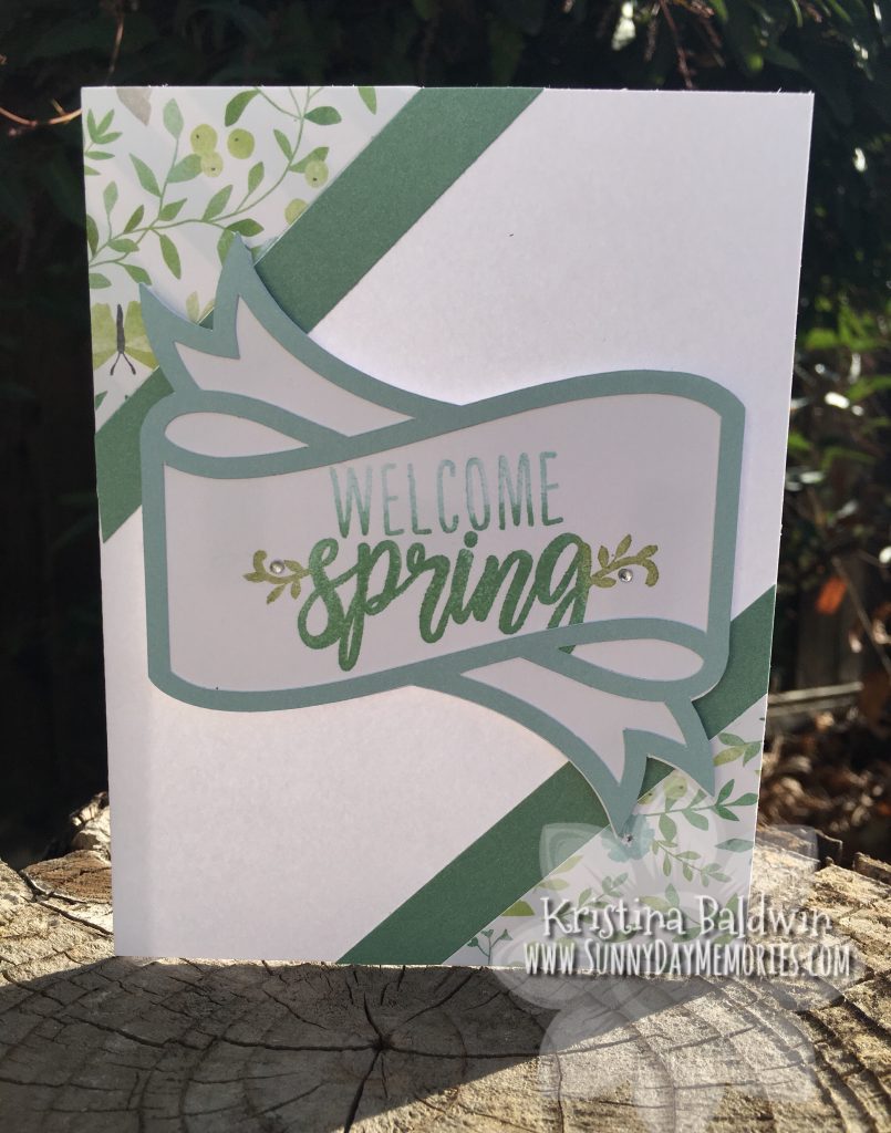 Welcome Spring Card