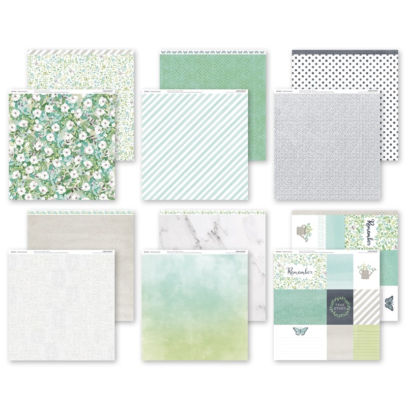 CTMH Chelsea Gardens Paper Pack