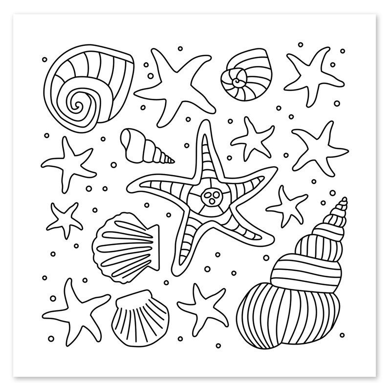 Shells & Stars Stamp Set