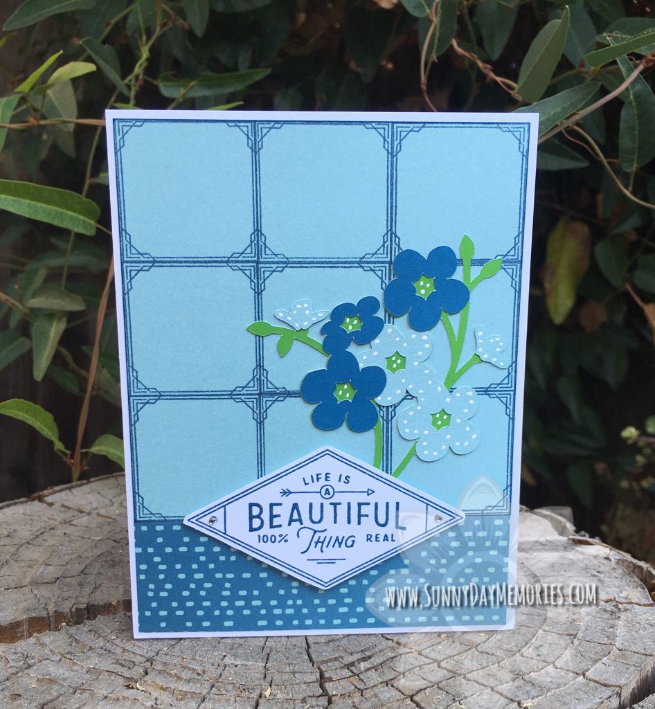 Beautiful Life Window Panes Card