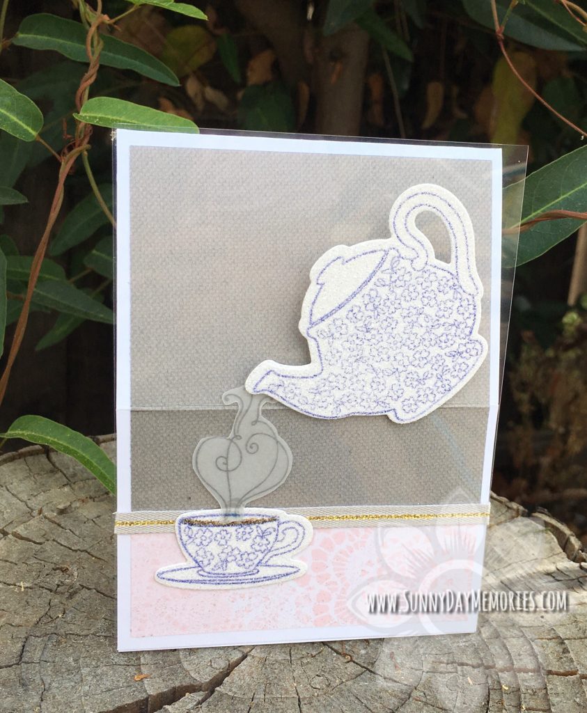 Beautiful friendship Tea Easel Card