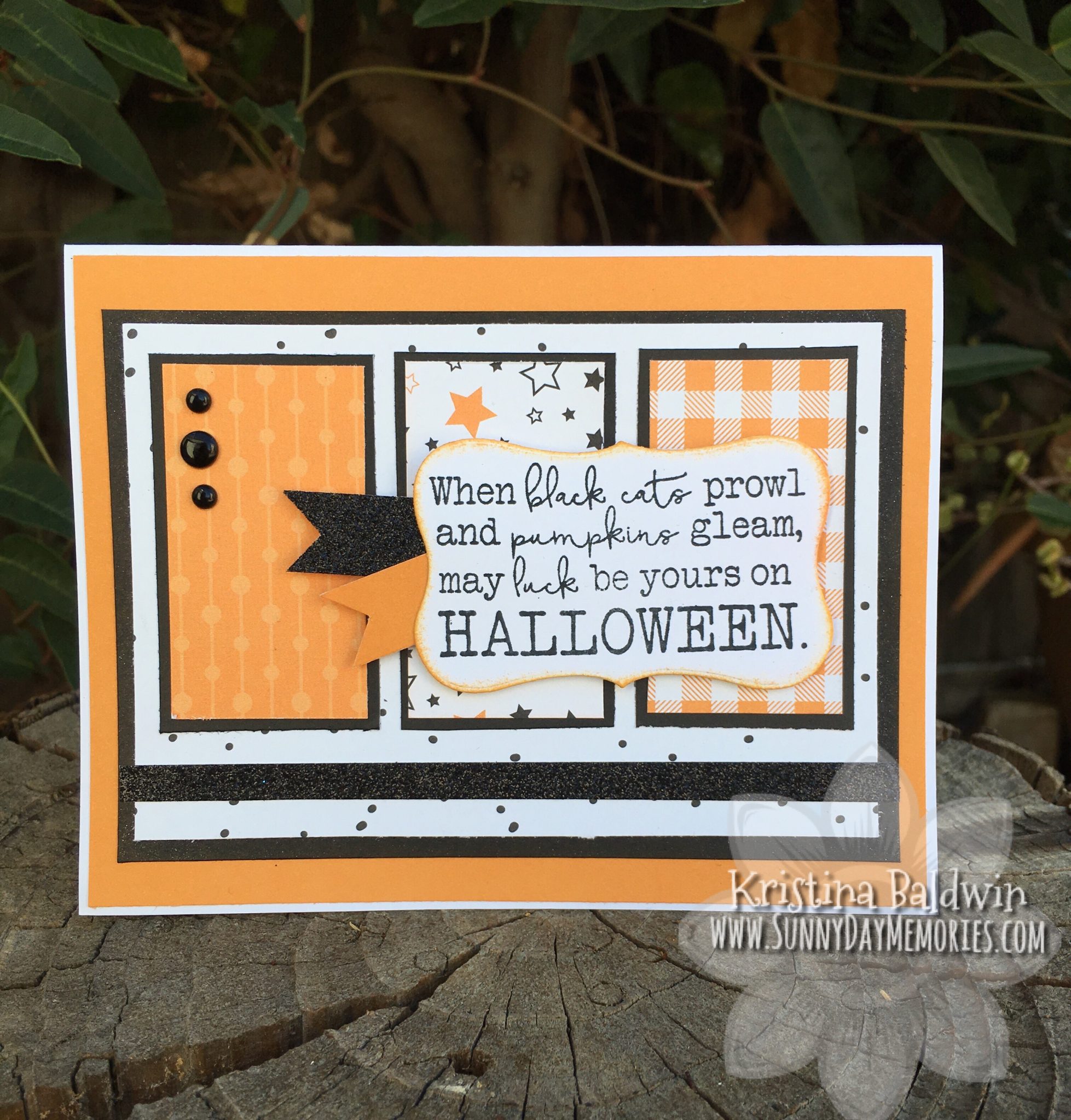 Hello Pumpkin Halloween Card