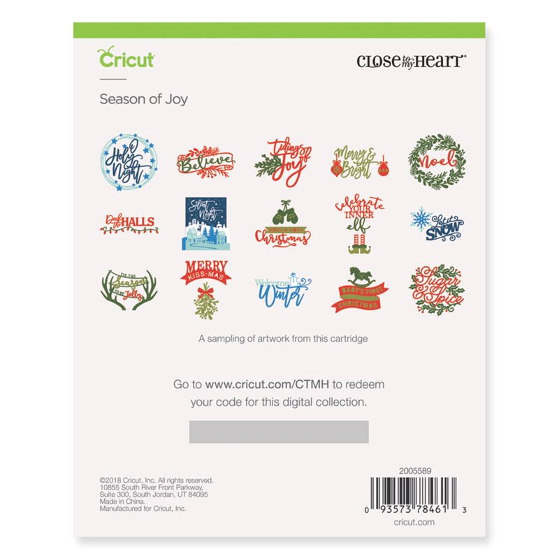 CTMH Cricut Season of Joy Collection