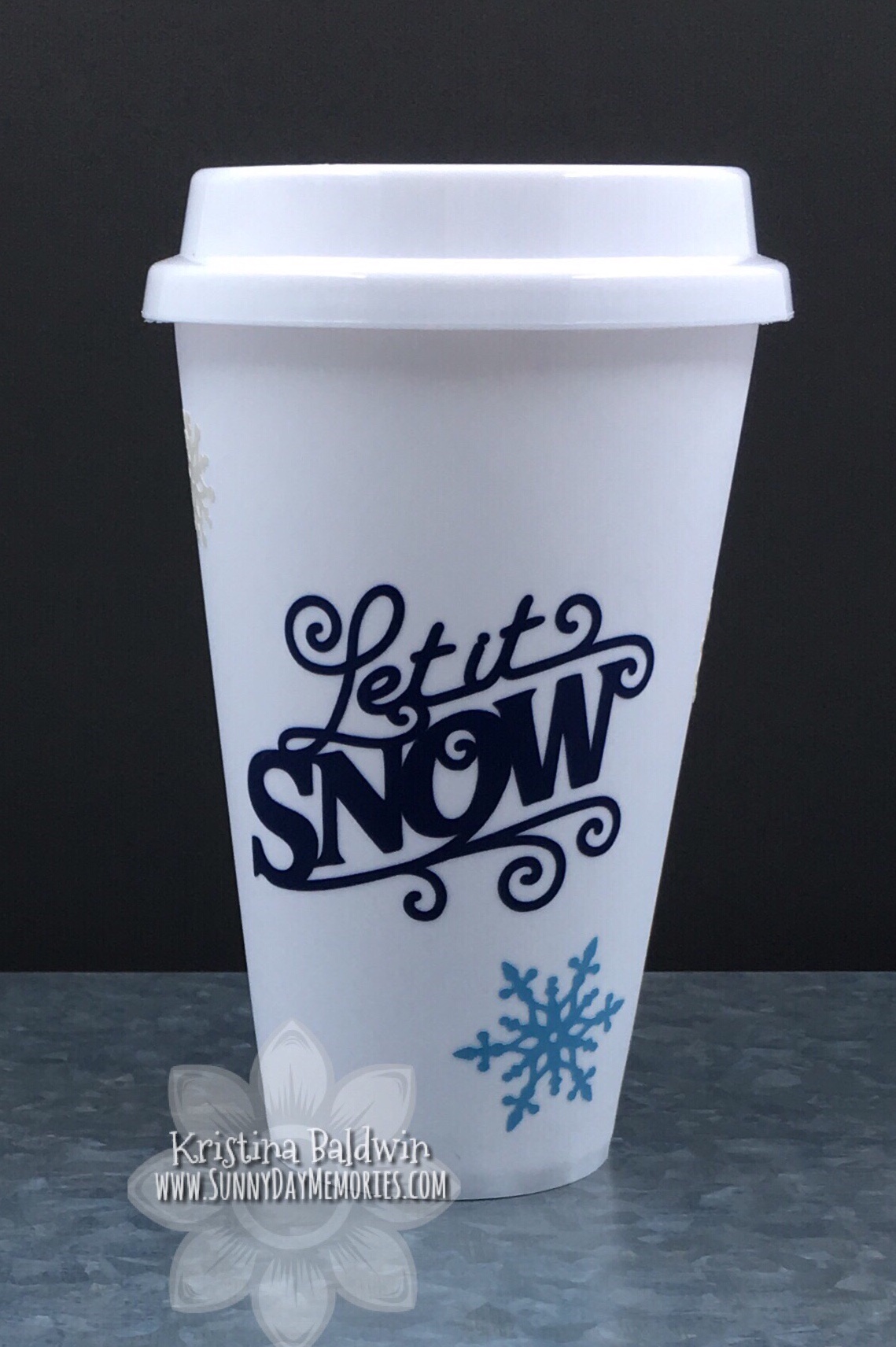 Let it Snow Reusable Cup