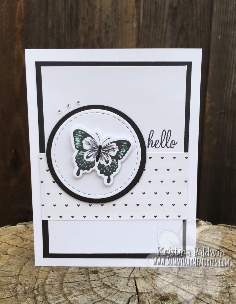 Hello Butterfly Card