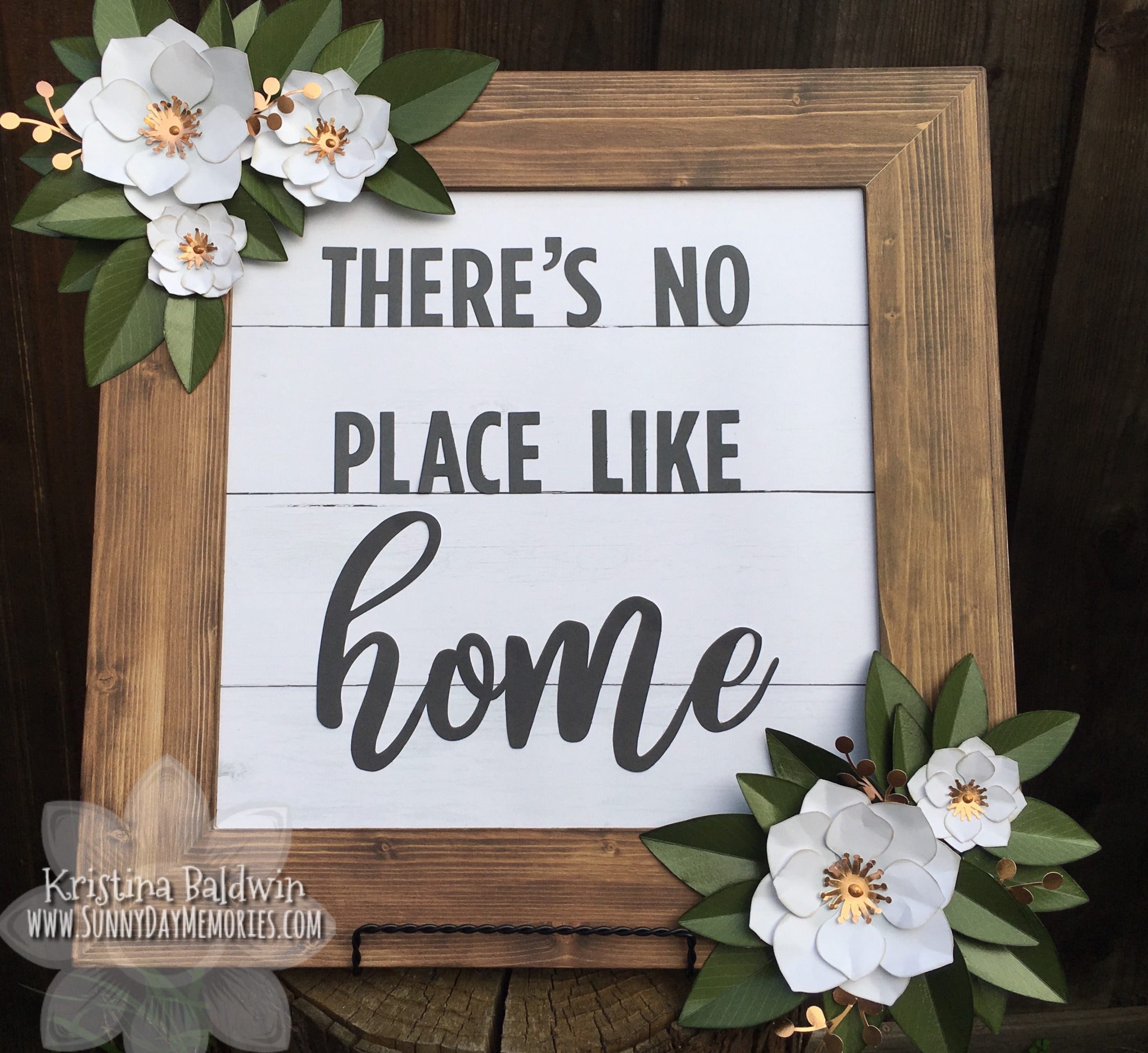 There's No Place Like Home Magnolia Frame