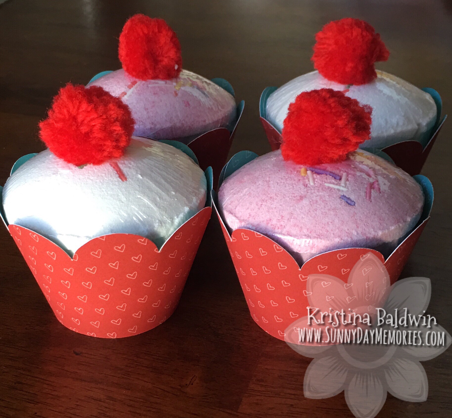 Cricut Artiste Cupcake Bath Bombs