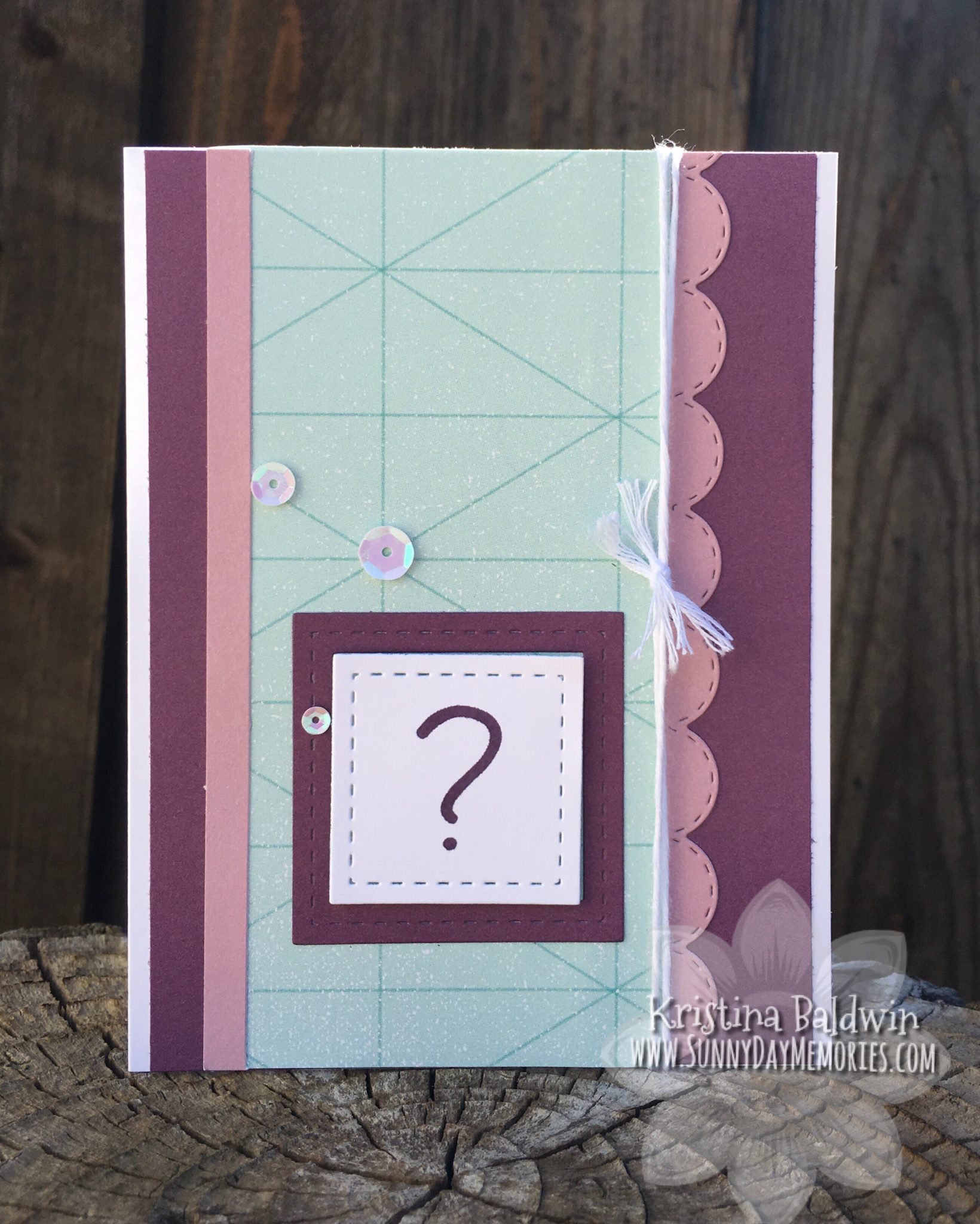 CTMH Question Mark Card