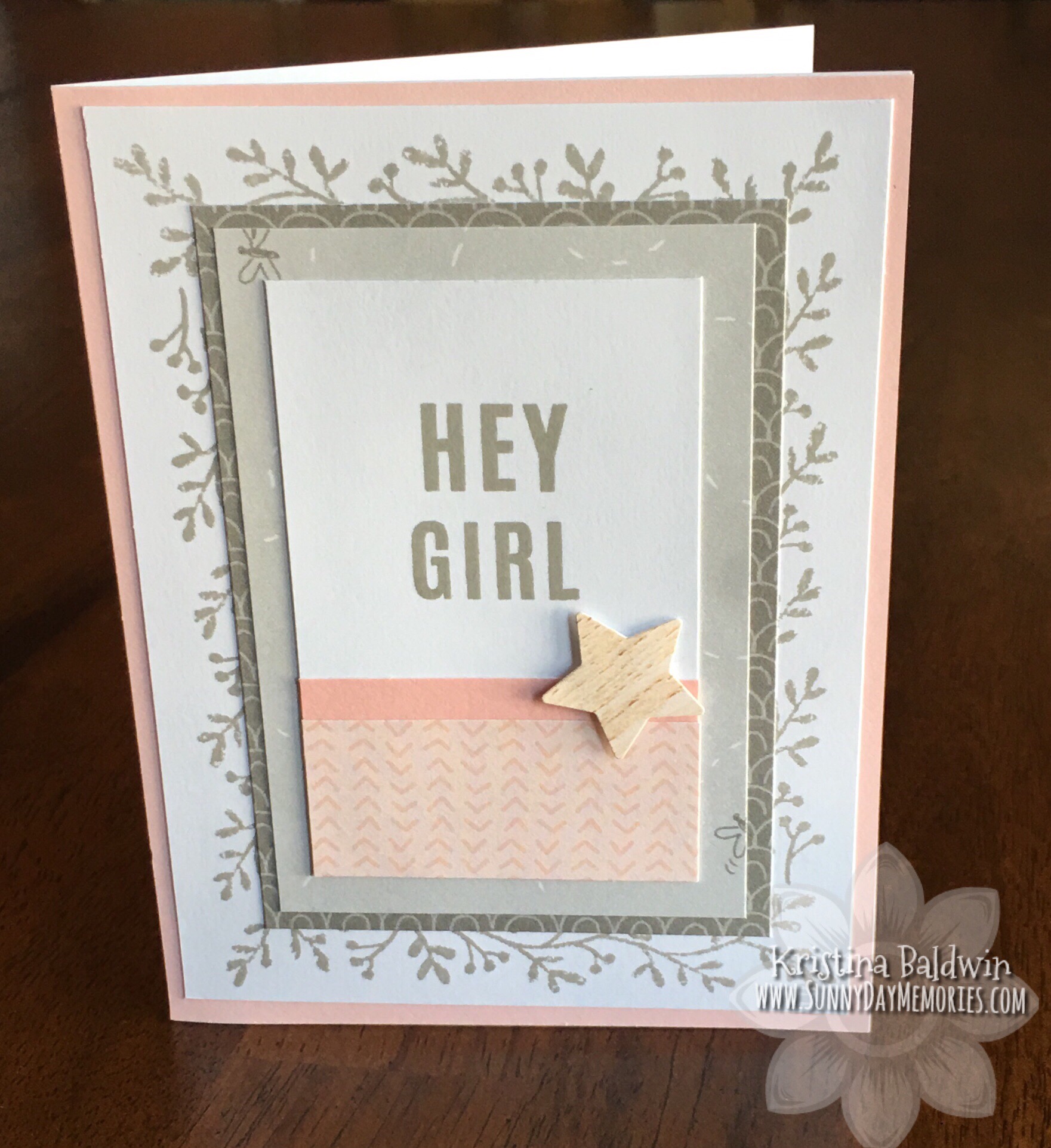 CTMH Hey Girl Card