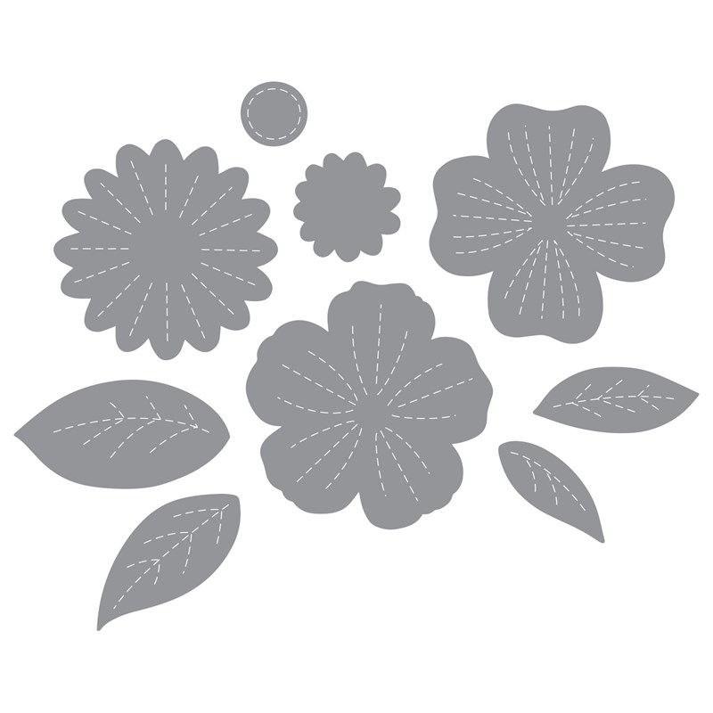 Stitched Flowers Thin Cuts Dies