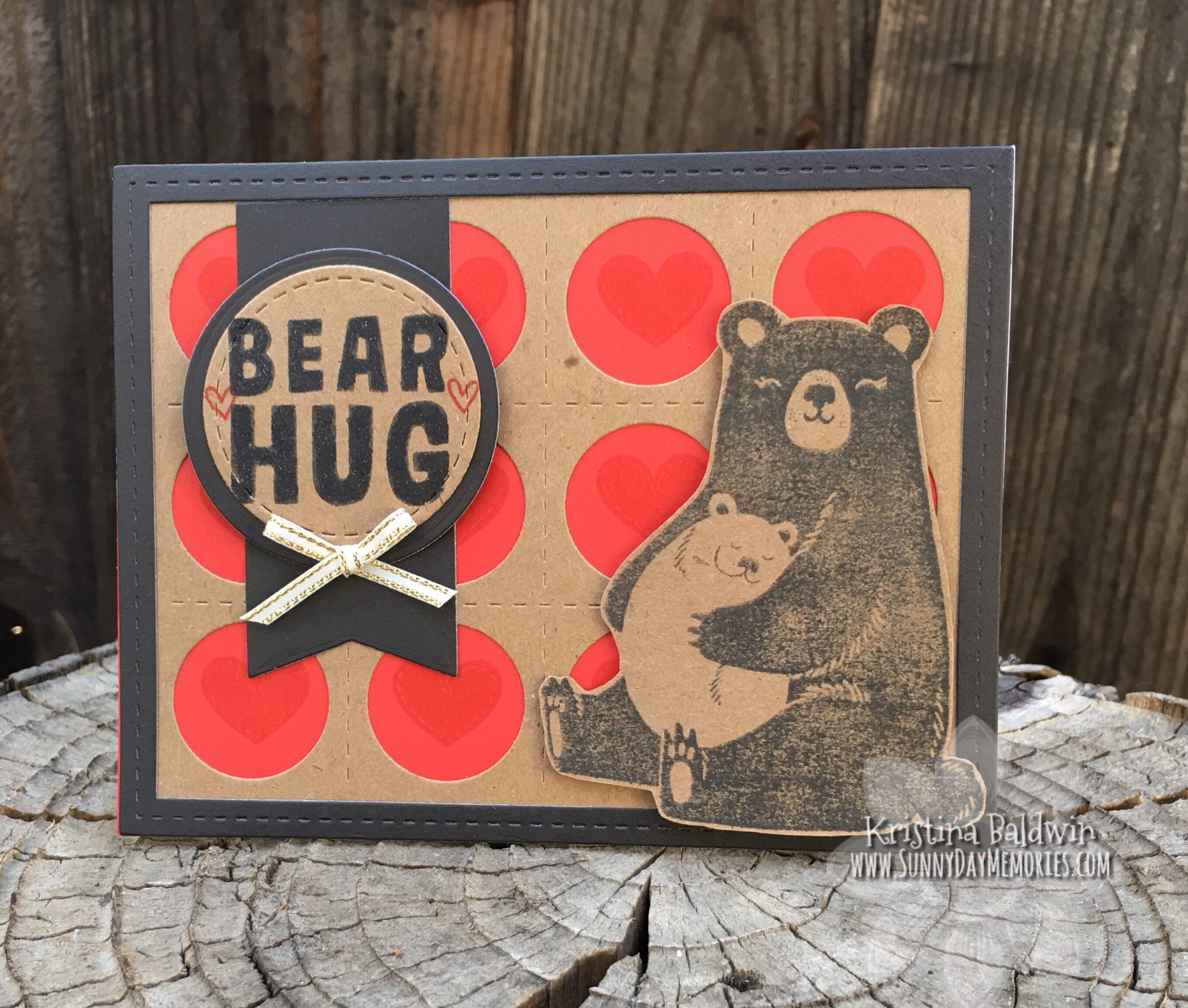 CTMH Bear Hug Card
