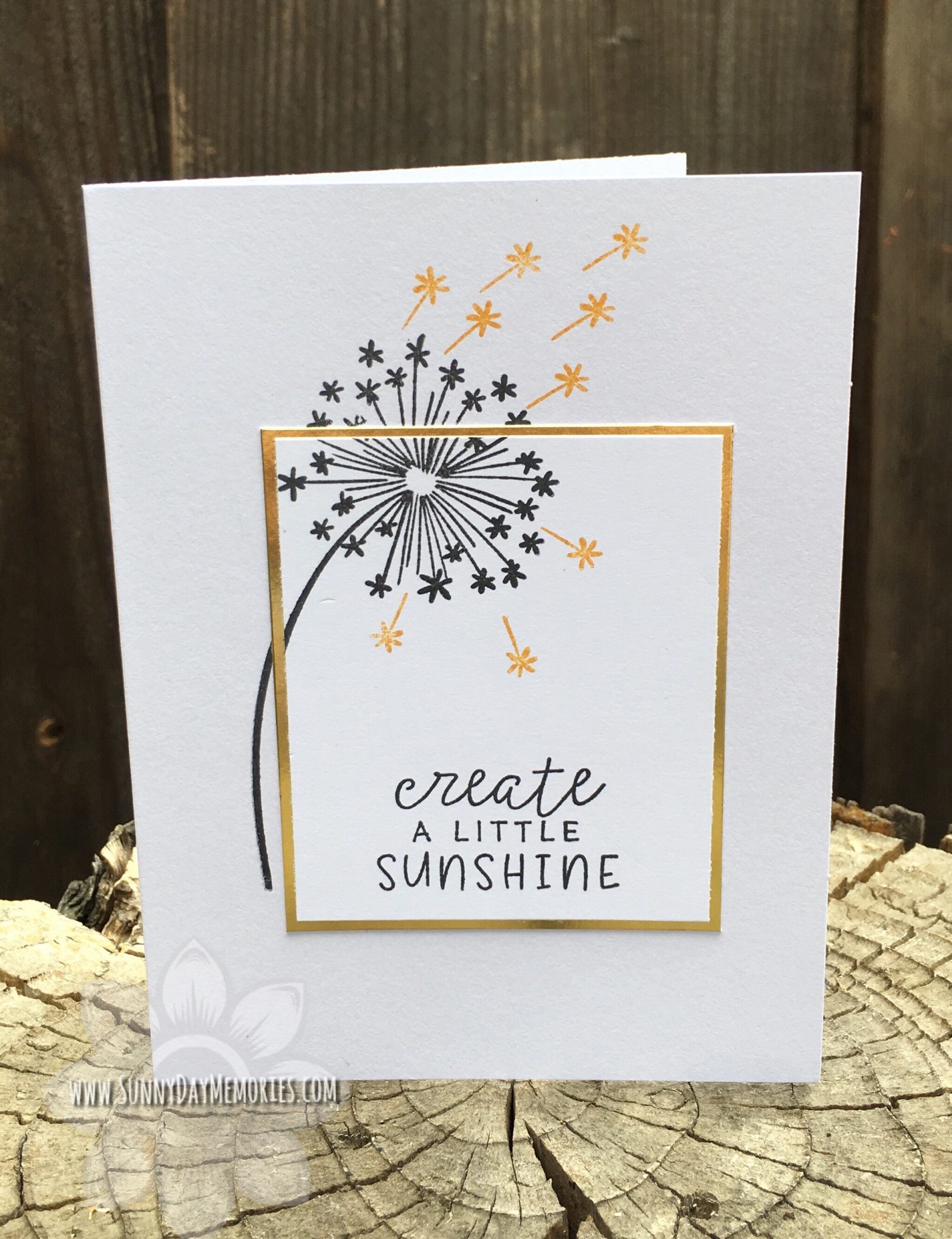 CTMH Create a Little Sunshine Card