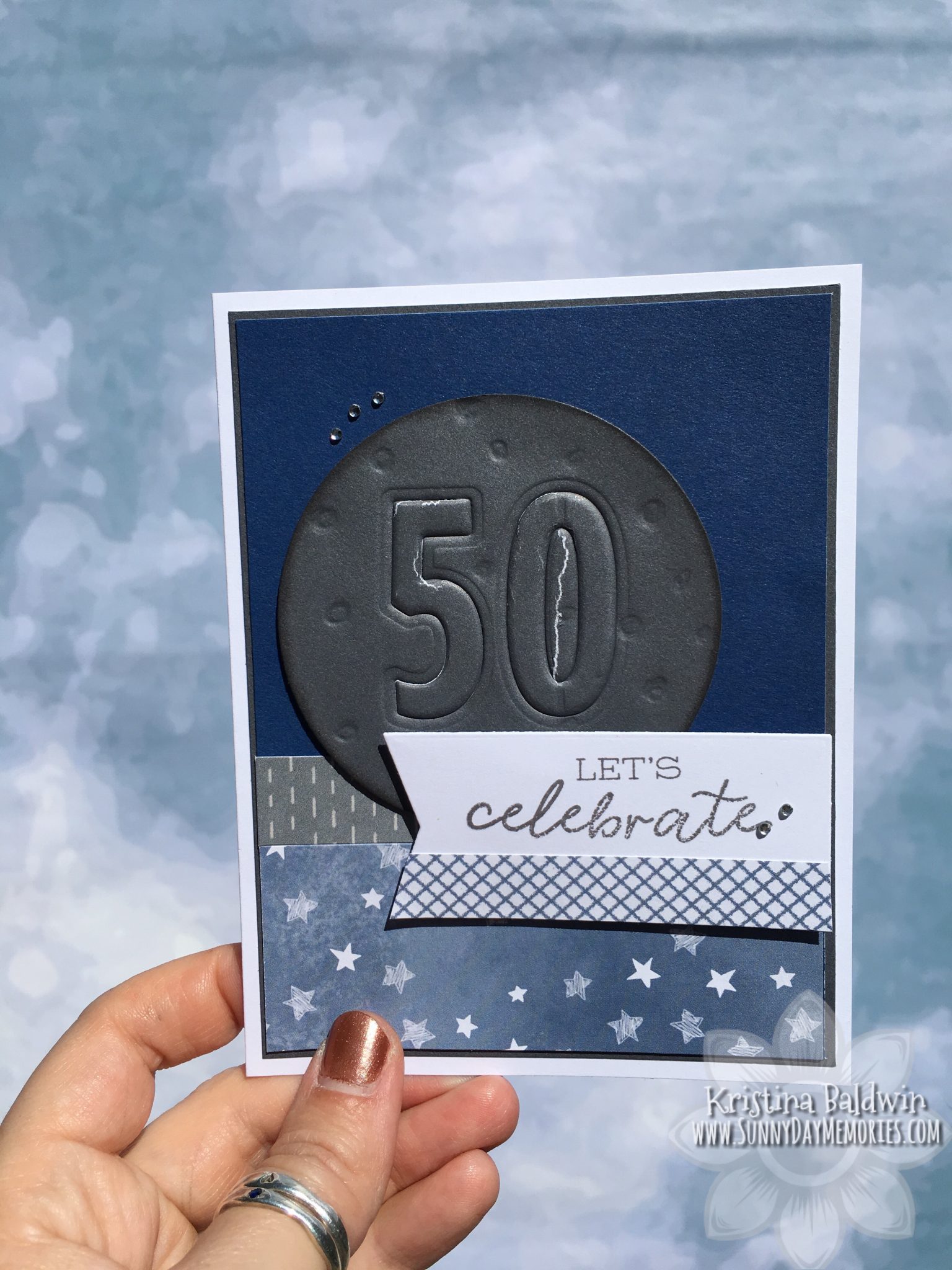 Moon Landing Anniversary Card