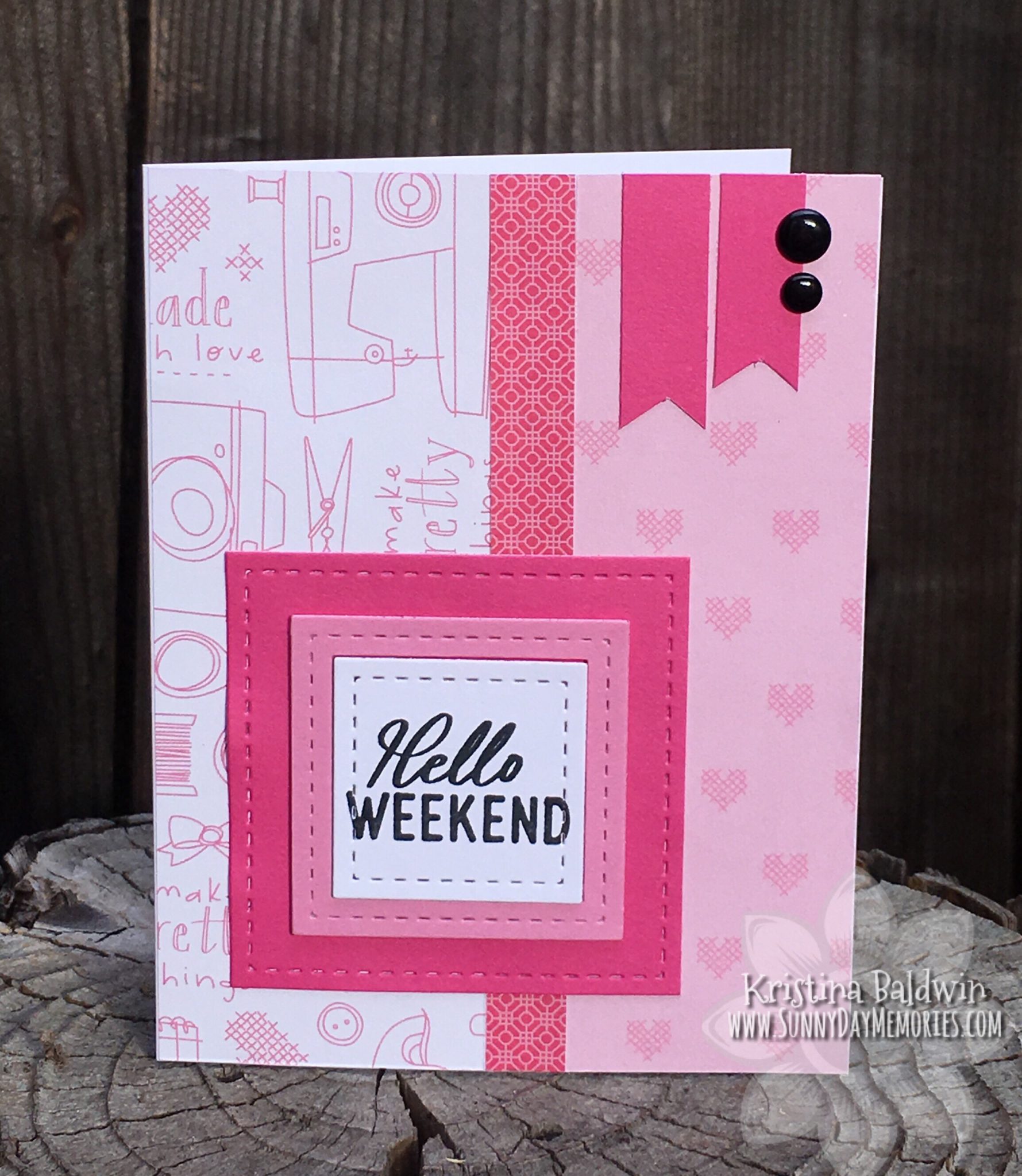 From Me to You Hello Weekend Card