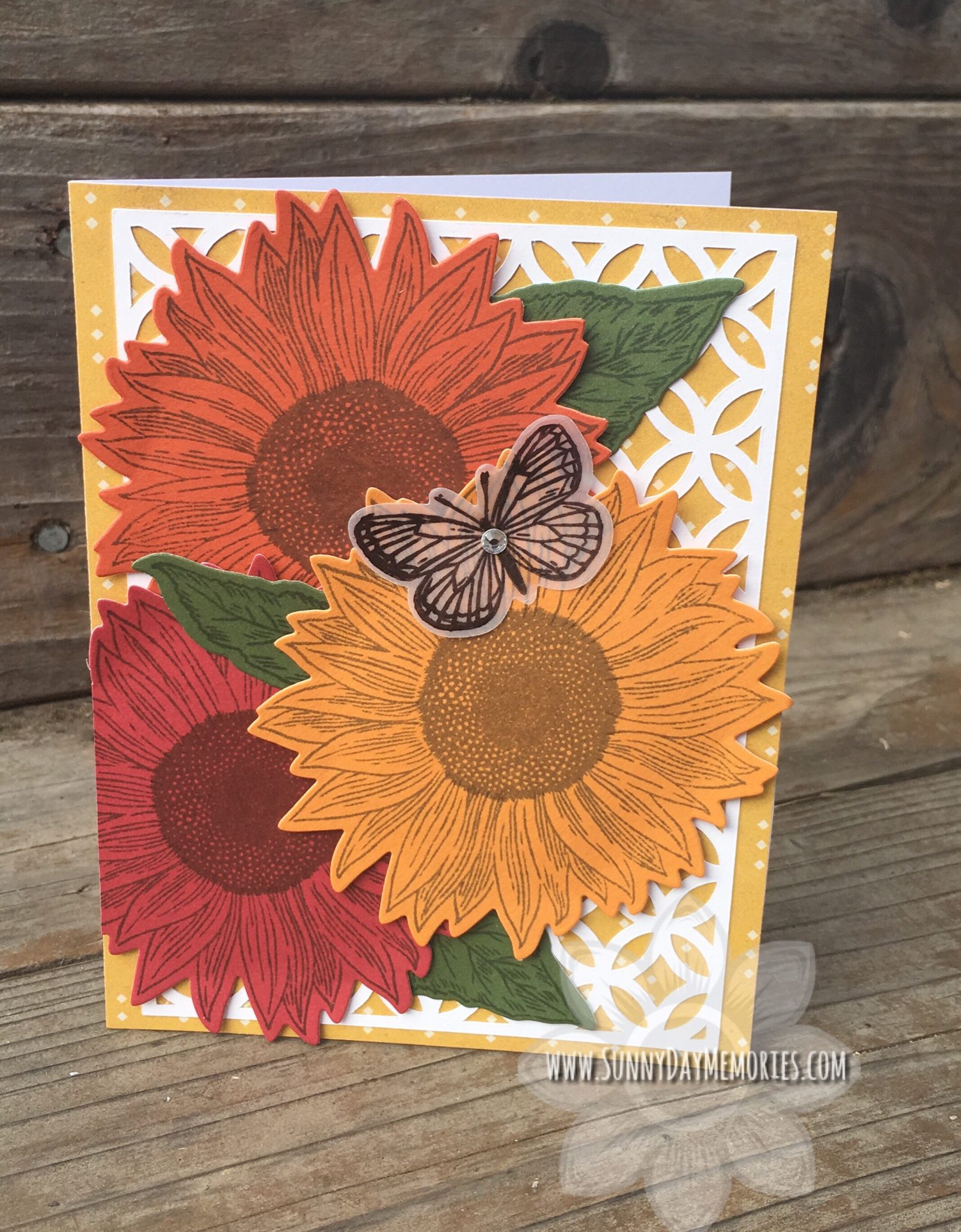 CTMH Sunflower Card
