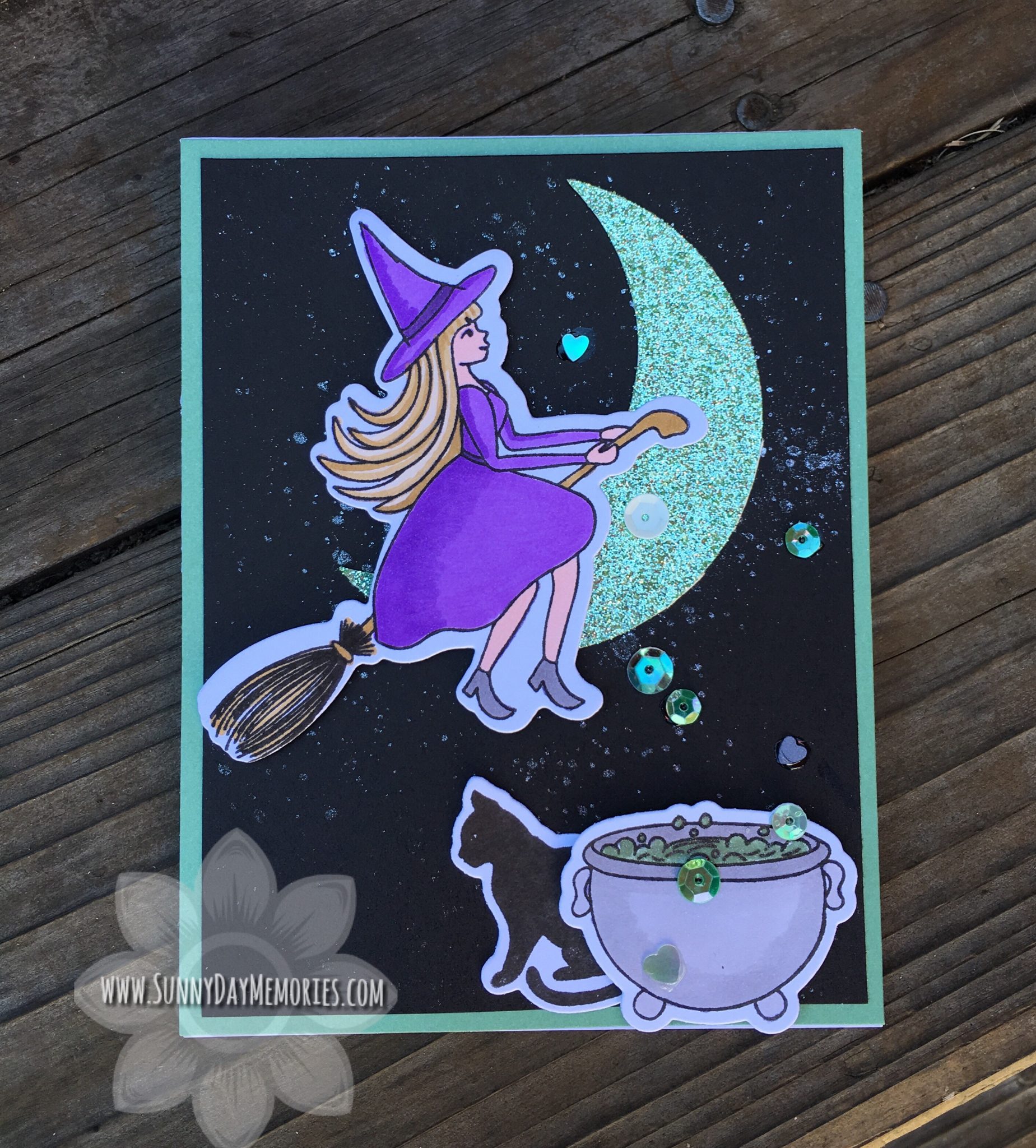 CTMH Fa-BOO-lous Halloween Card