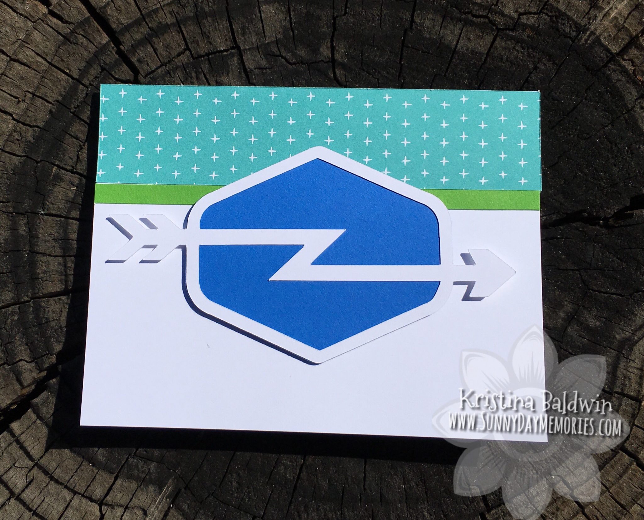 CTMH's Cricut Artistry Arrow Card