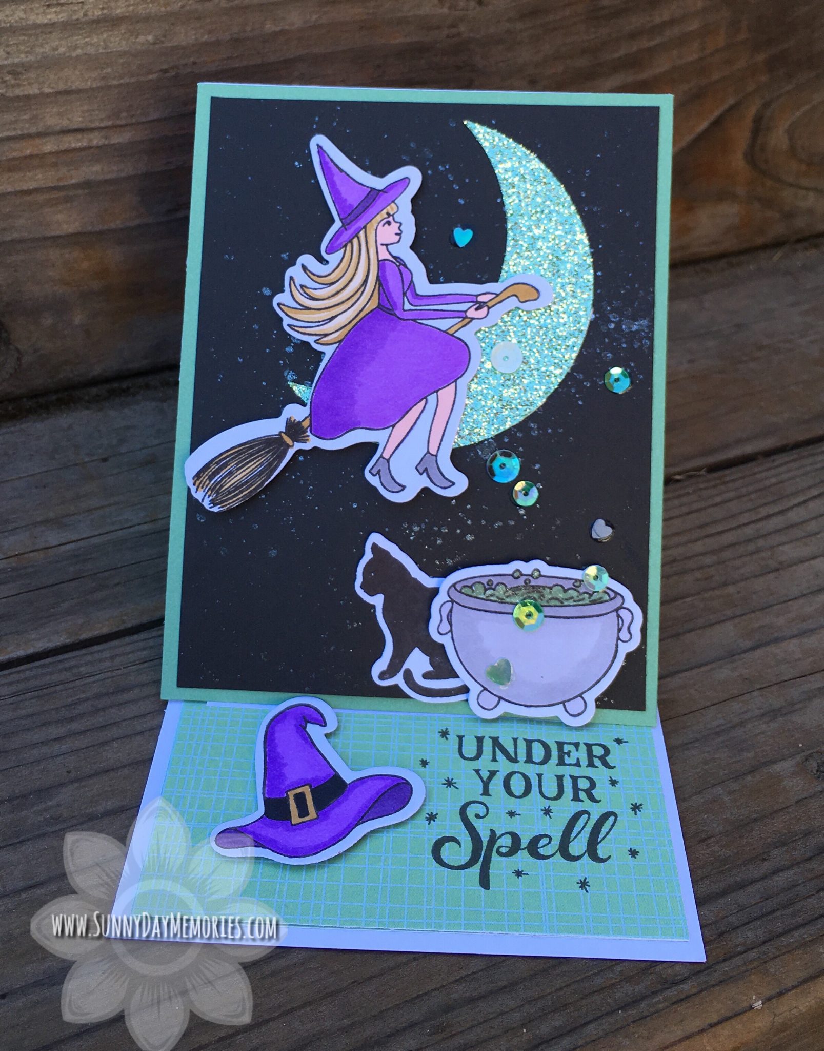 CTMH Fa-BOO-lous Halloween Easel Card