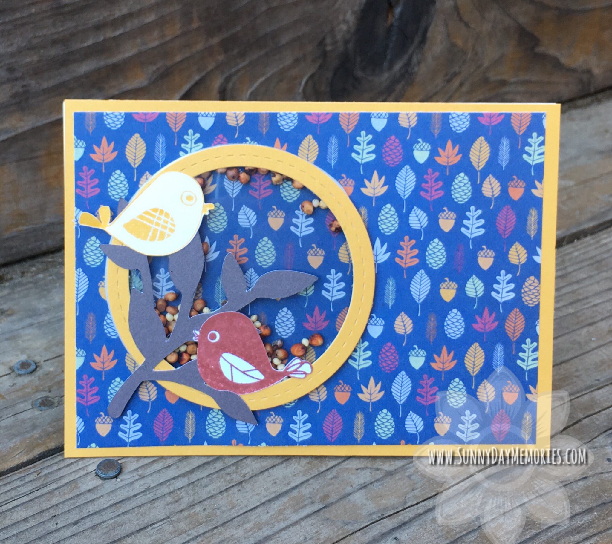 CTMH Little Birdie Shaker Card