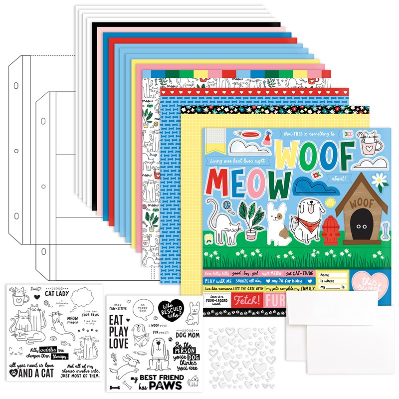 CTMH Best Friends Furever Kit with Stamps