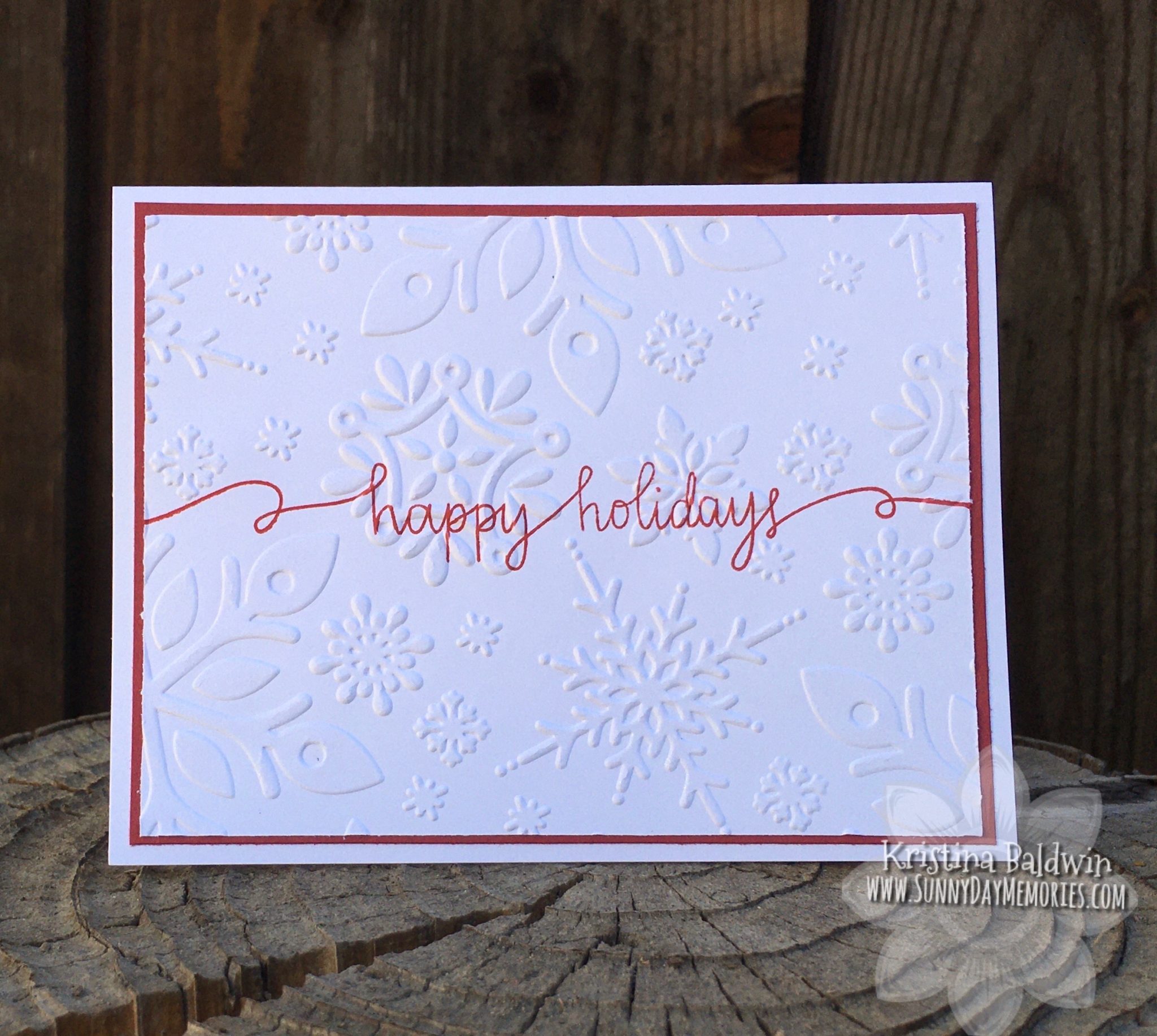 CTMH Happy Holidays Card