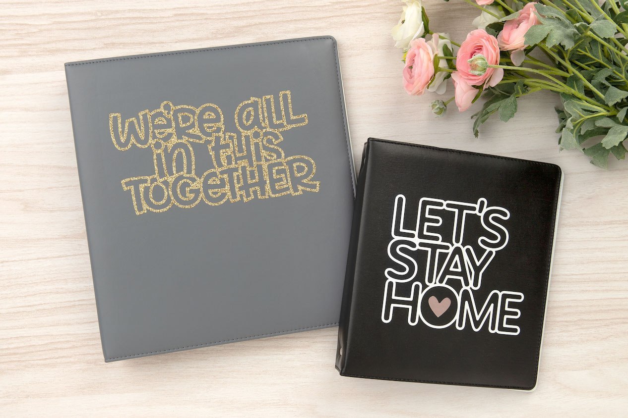 CTMH Let's Stay Home Album Covers