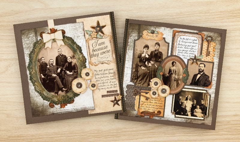 CTMH Yesterday & Today Scrapbooking Kit