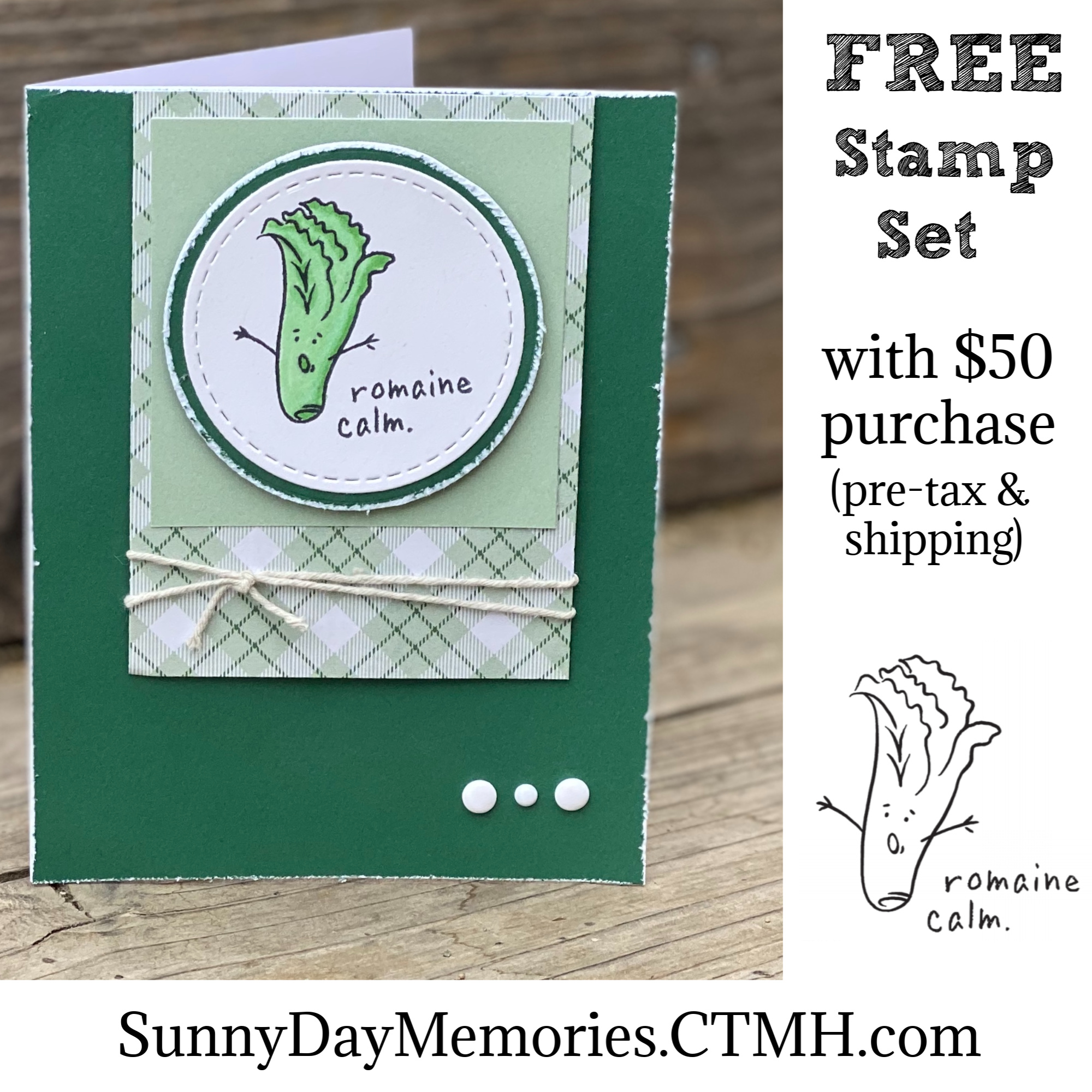 CTMH FREE Stamp Set Offer