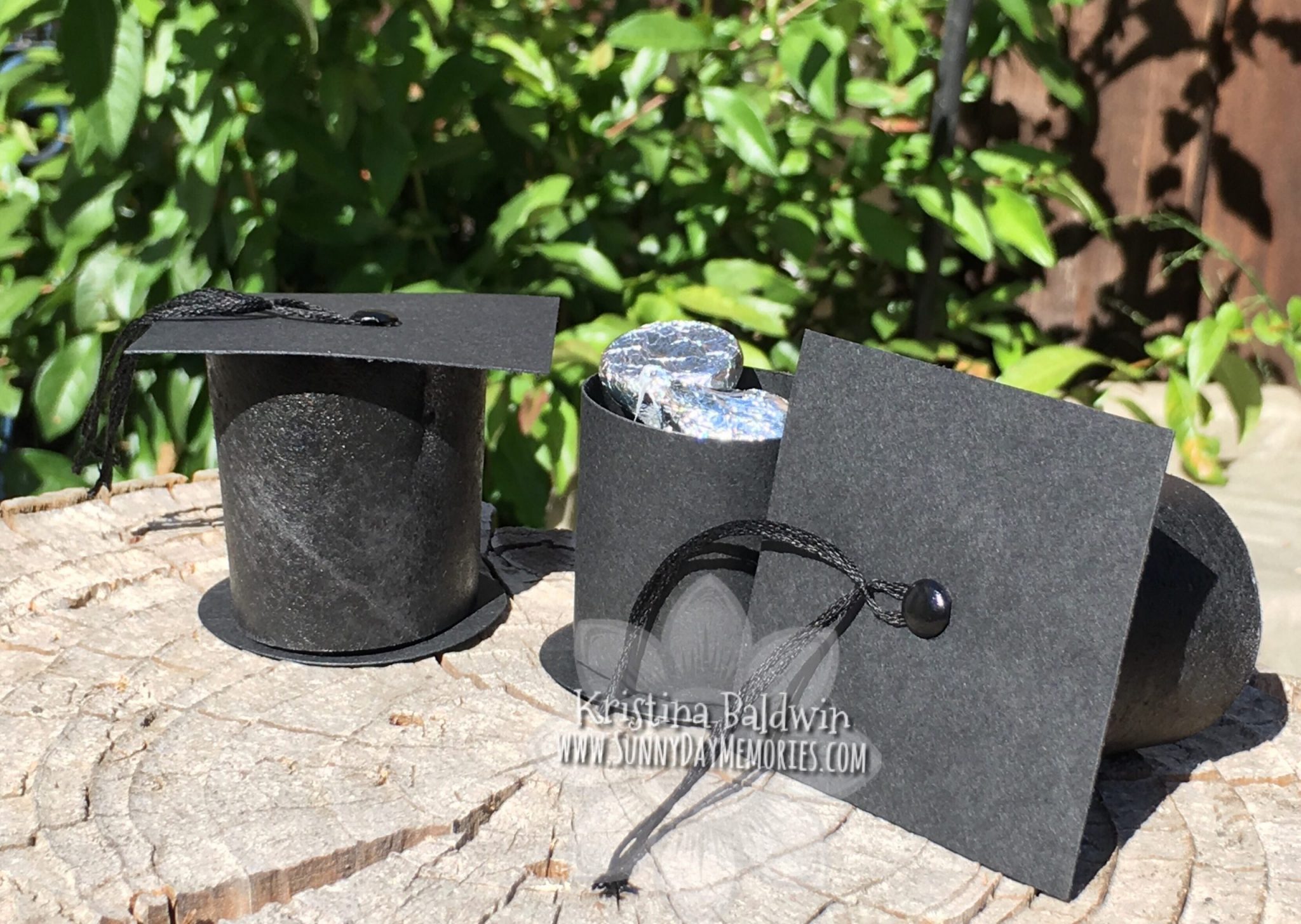 Graduation Cap Favor Boxes