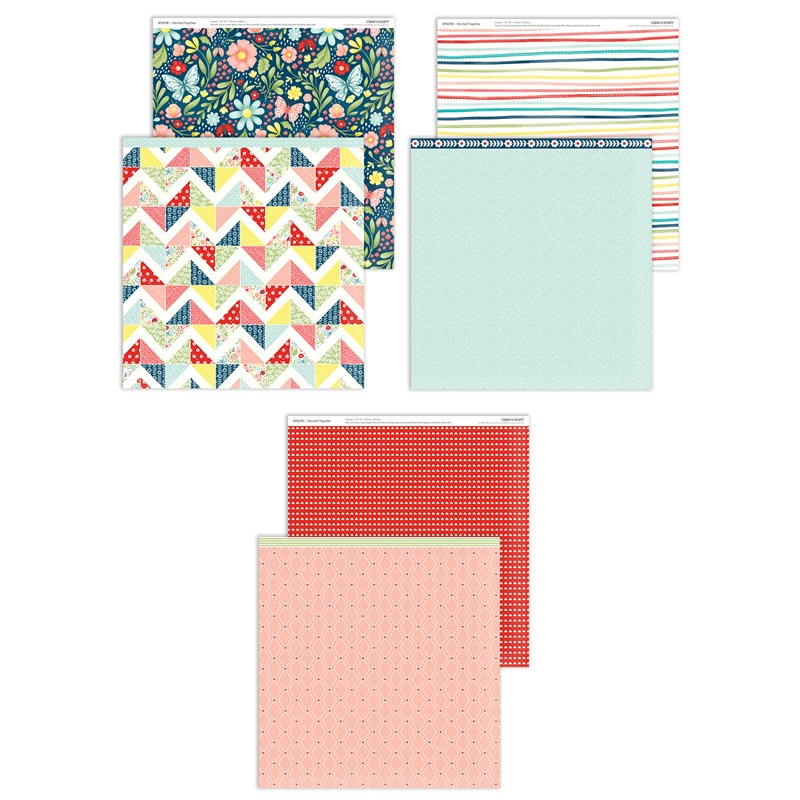 Close To My Heart Stitched Together Paper Pack