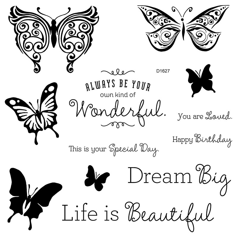 CTMH Your Own Kind of Beautiful Stamp Set D1627