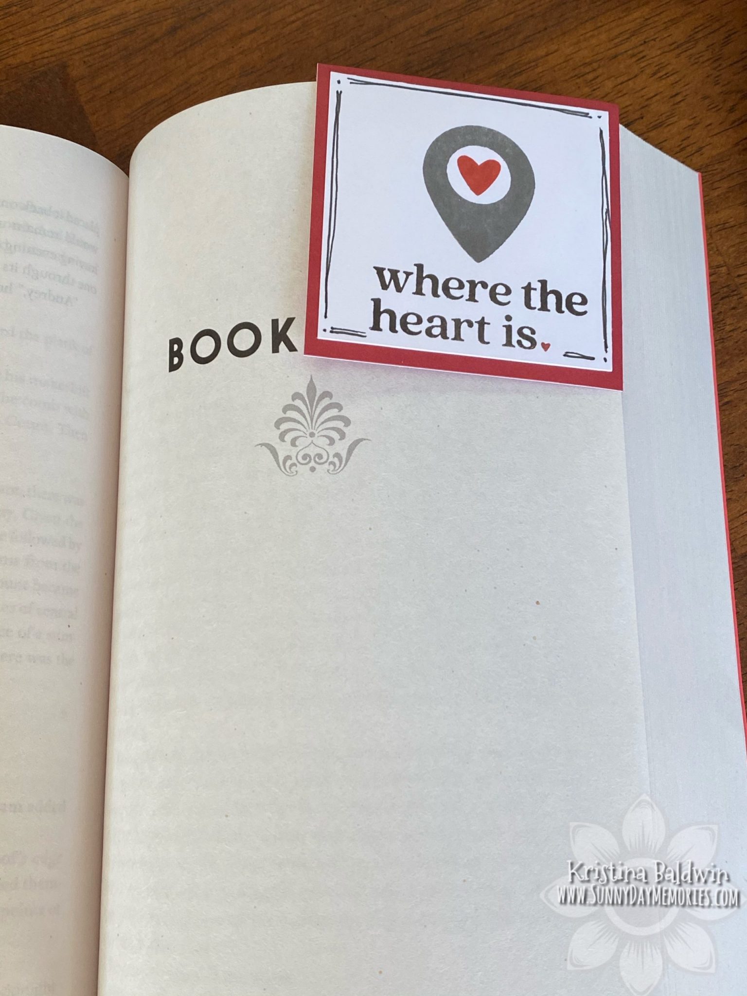 CTMH Where the Heart Is Corner Bookmark