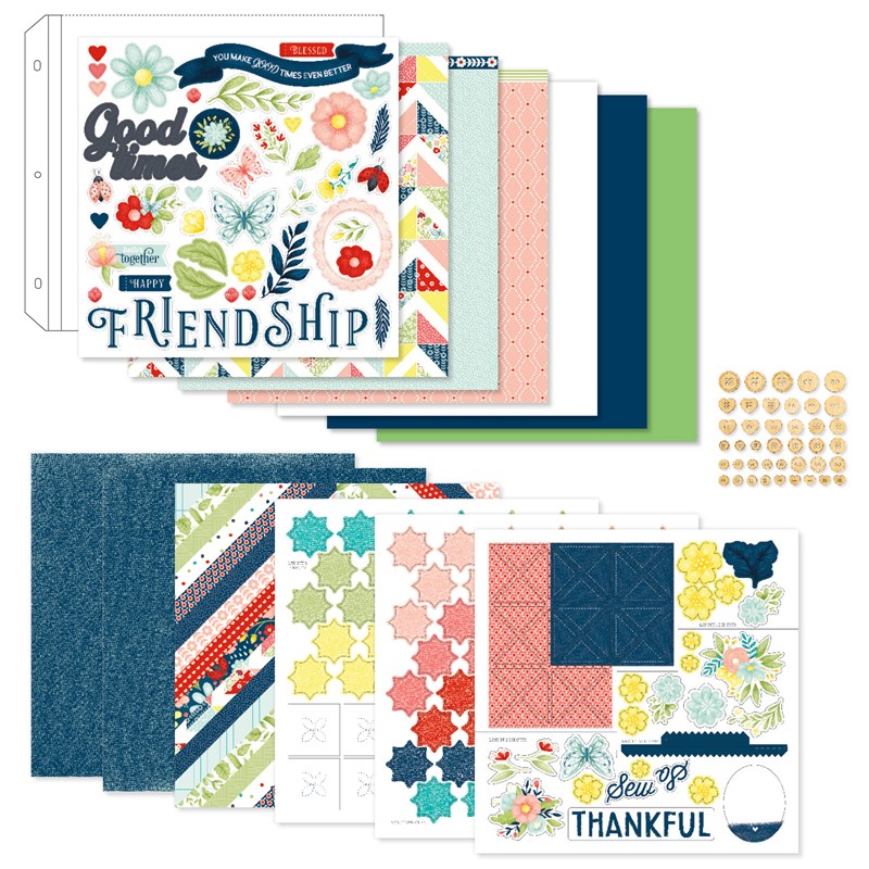 CTMH Stitched Together Scrapbooking Workshop Kit
