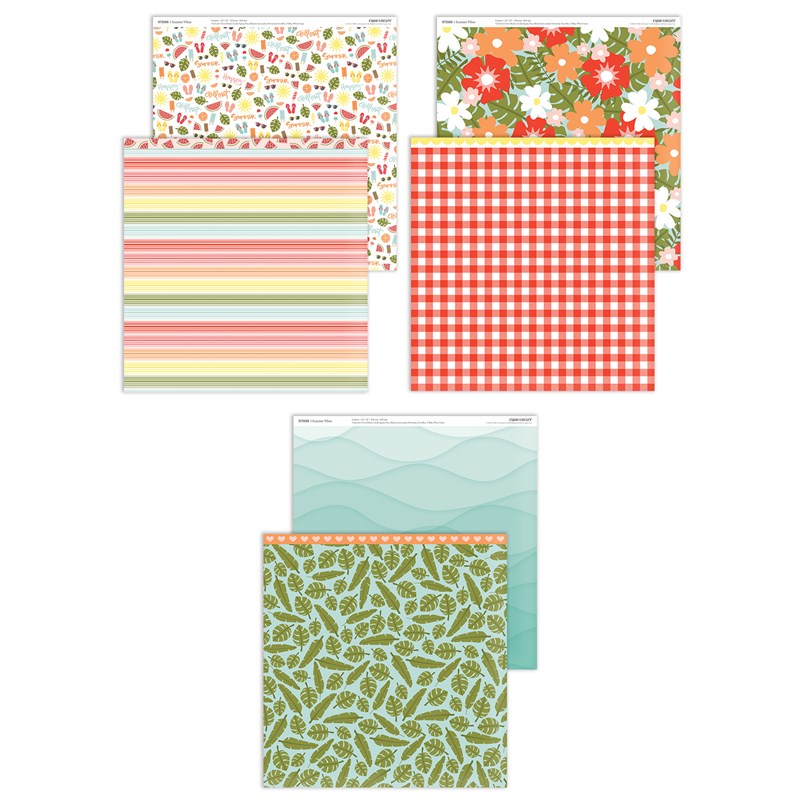 CTMH Summer Vibes Paper Collection