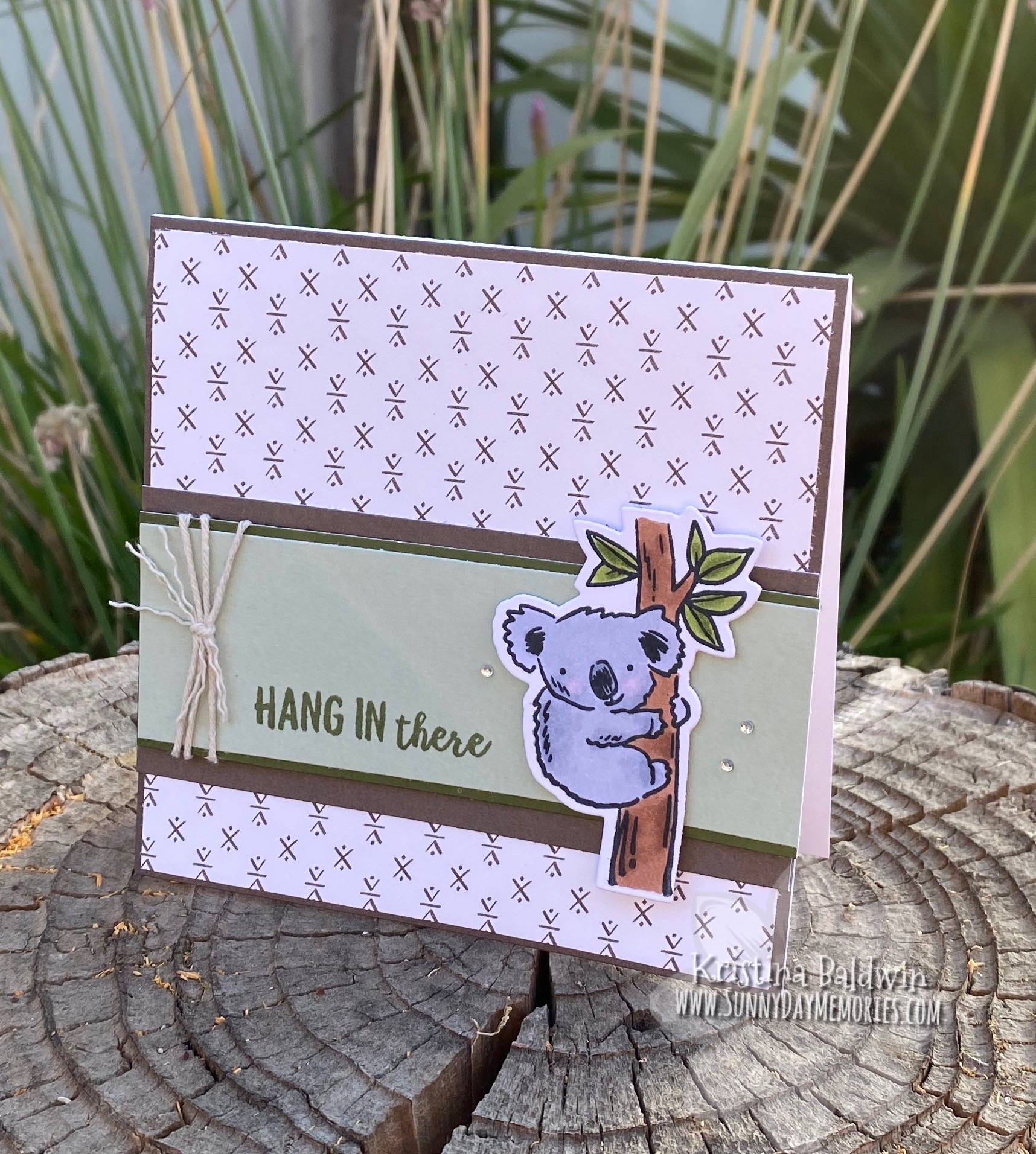 CTMH Hang In There Card