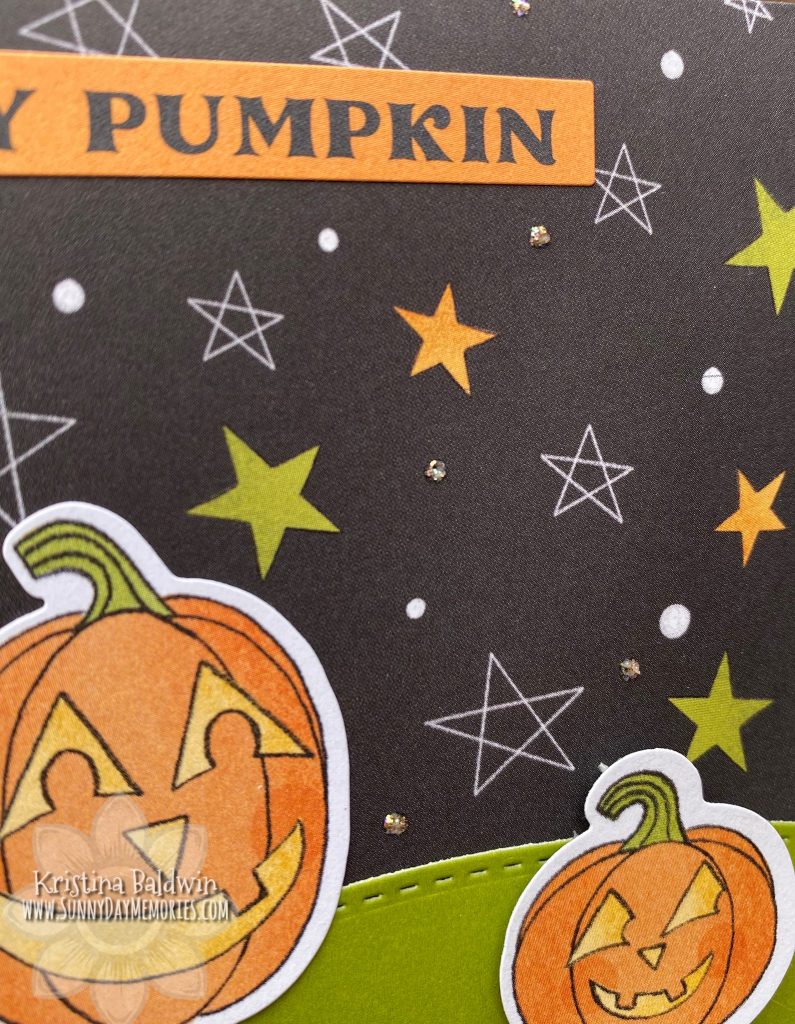 Hey Pumpkin Card Closeup