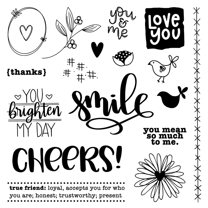 CTMH You Brighten My Day Stamp Set