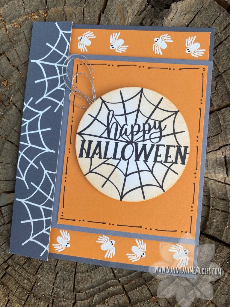 Happy Halloween Embossed Card