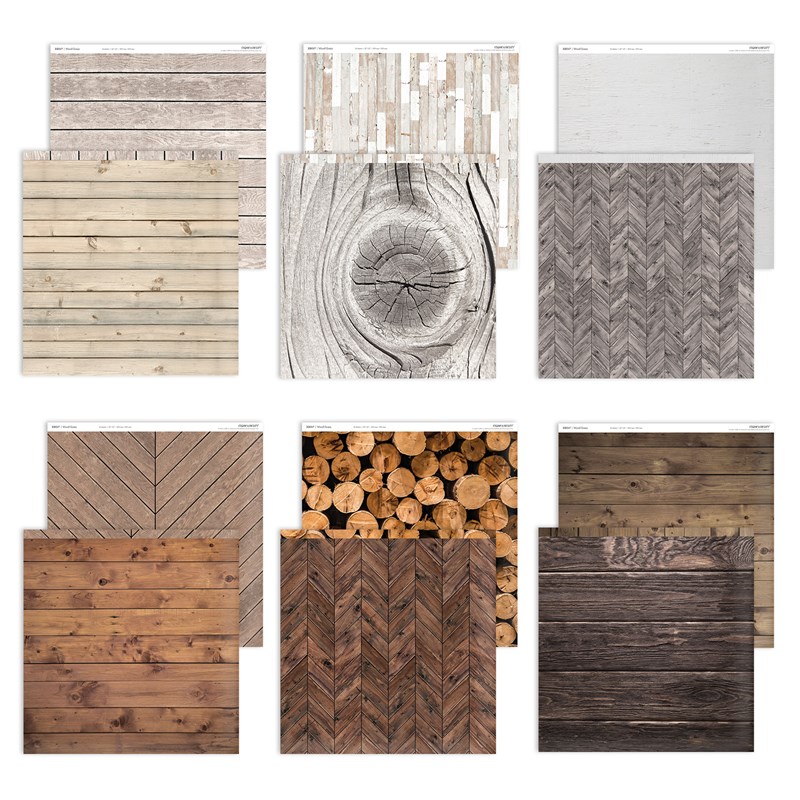 CTMH Wood Grain Paper Collection