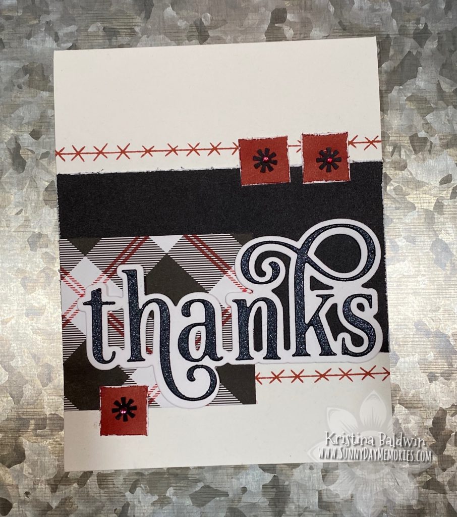 Handmade Thanks Card