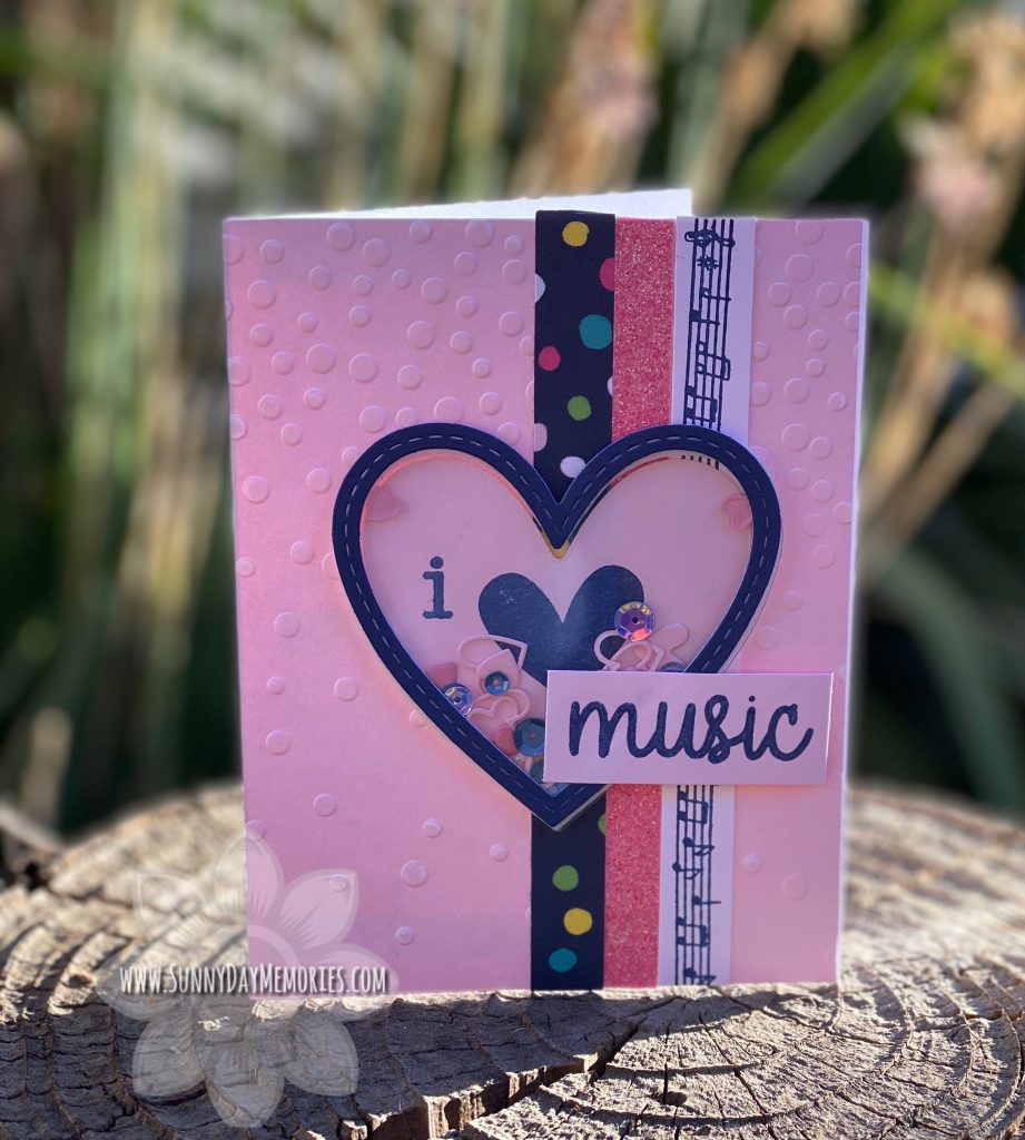 I Love Music Card