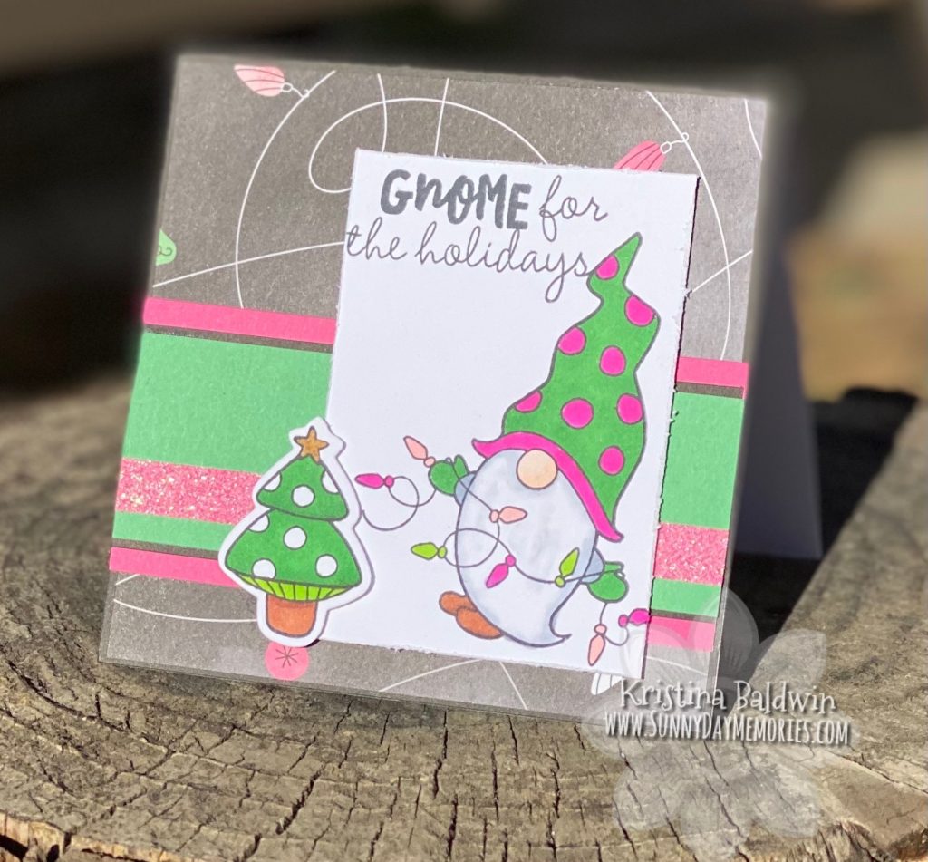 Adorable Gnome Holiday Card
