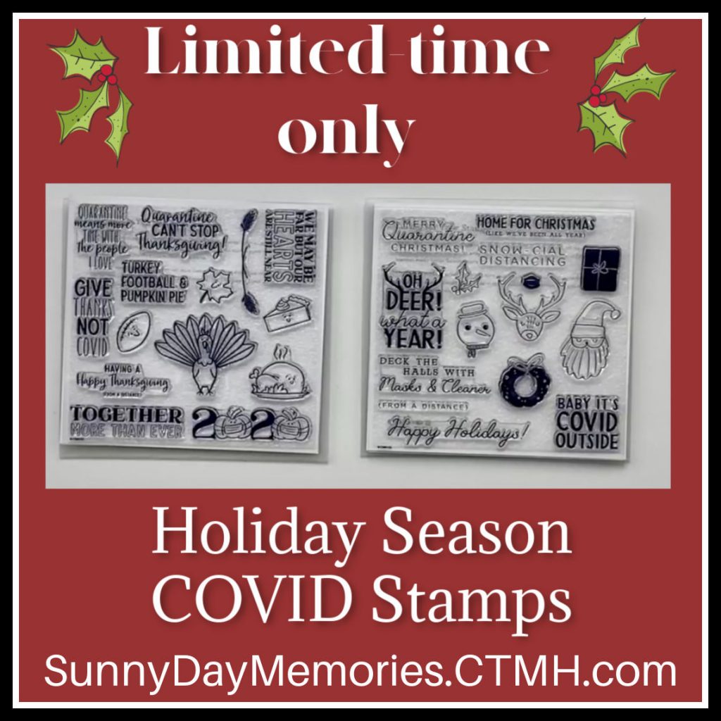 CTMH Holiday Season COVID Stamps