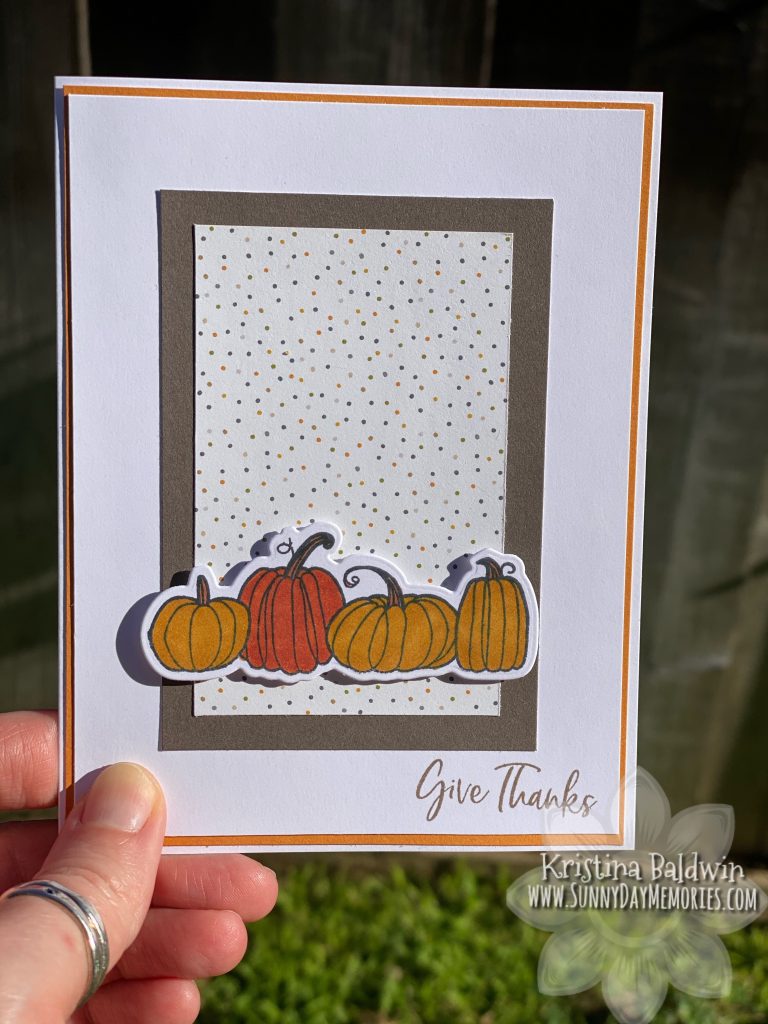 Thanksgiving Give Thanks Card