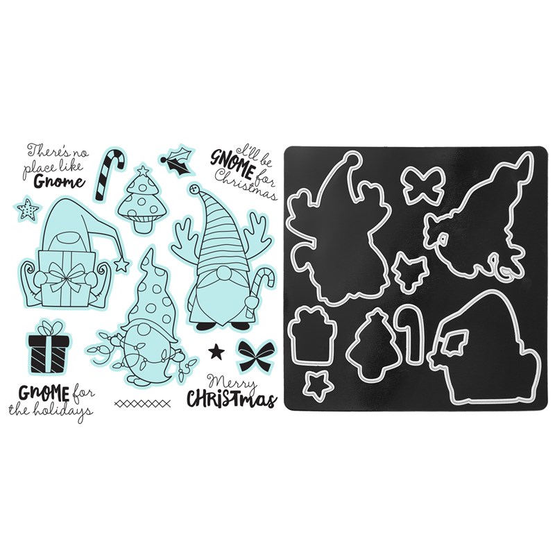CTMH Gnome for Christmas Stamp + Thin Cuts