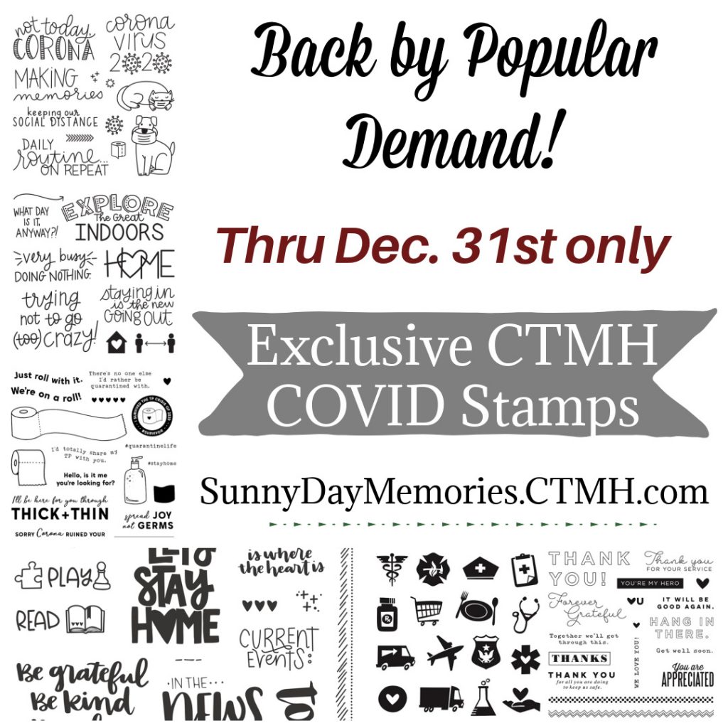 CTMH COVID Stamps are Back