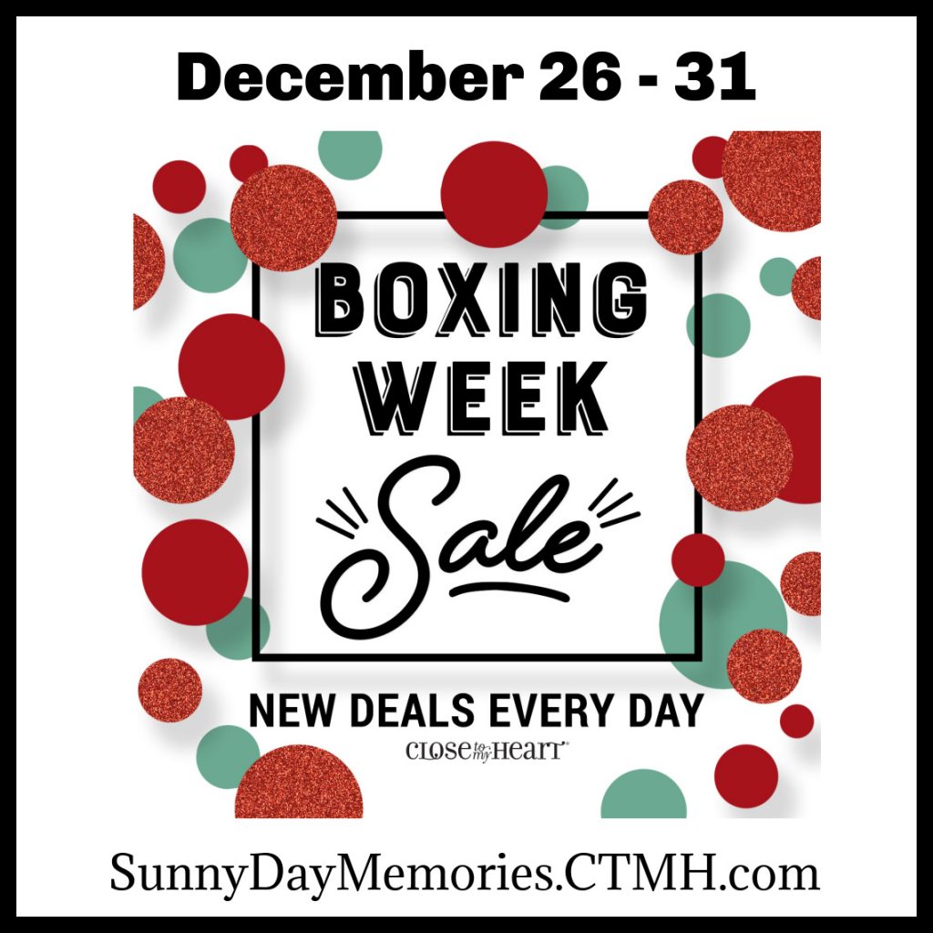 CTMH Boxing Week Sale